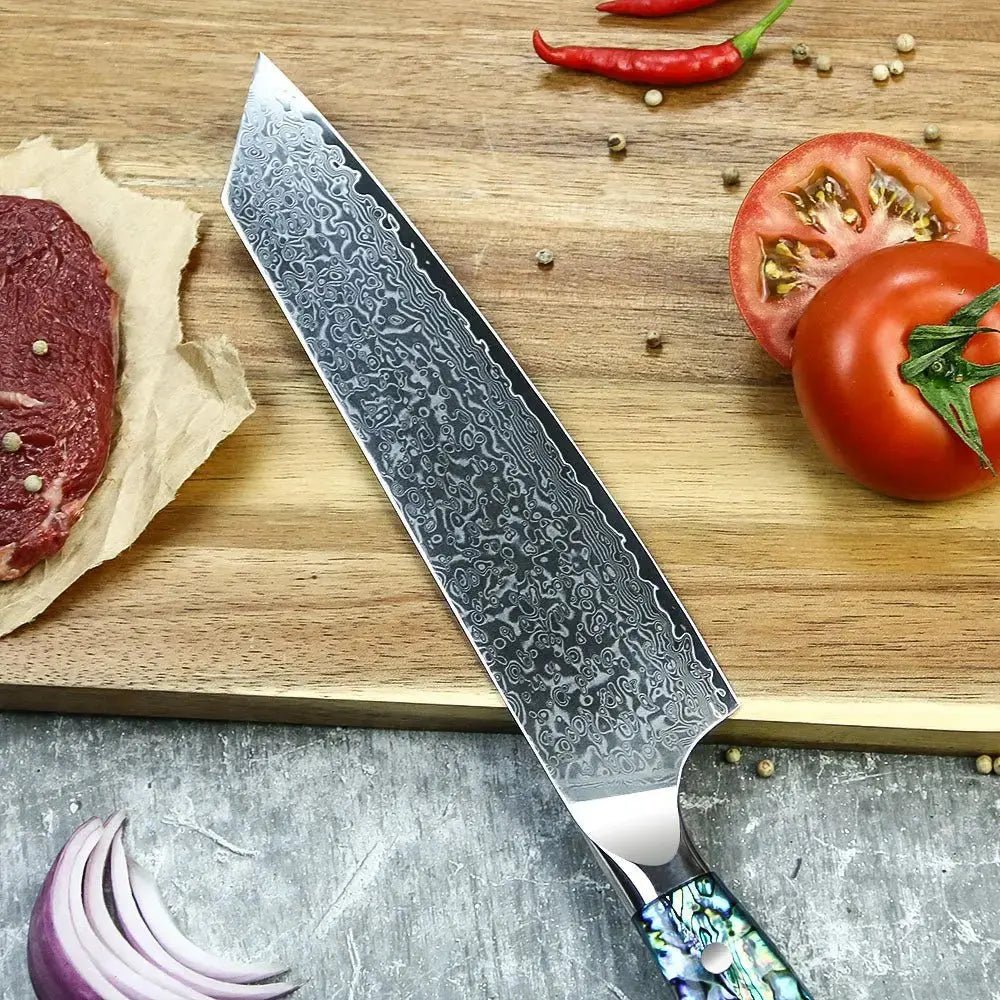 Damast Kiritsuke Abalone Damastshop.de - Damastshop