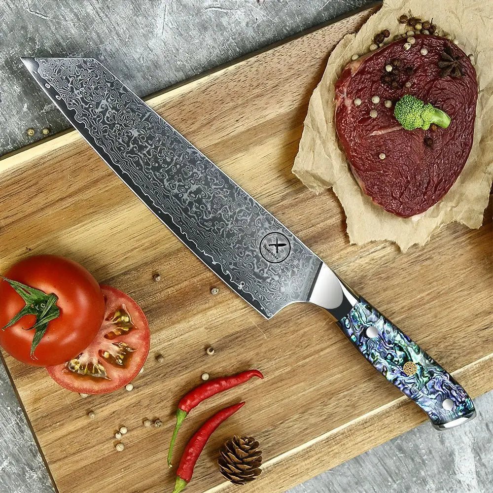 Damast Kiritsuke Abalone Damastshop.de - Damastshop