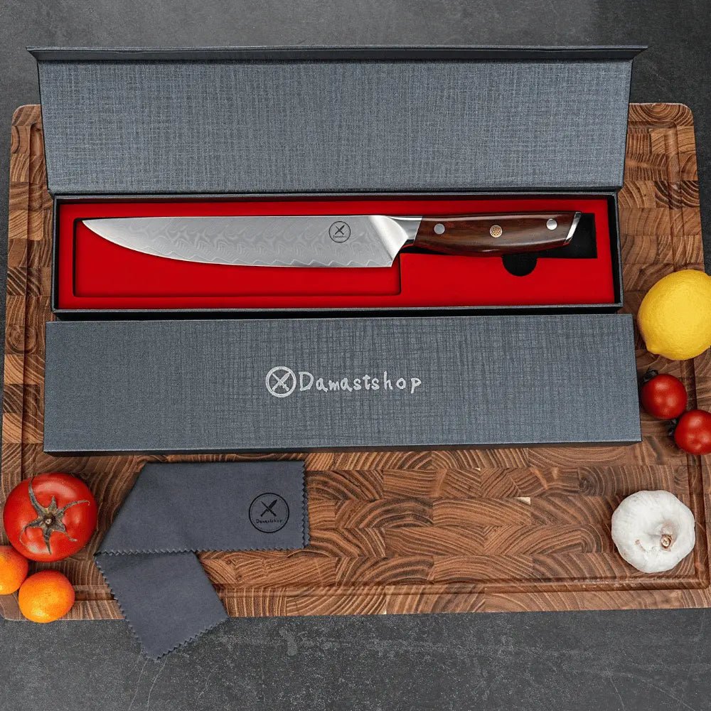 Damast Tranchiermesser Palisander Damastshop.de - Damastshop