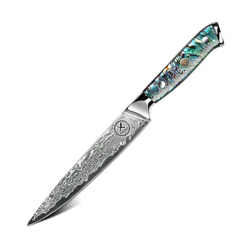 Damast Universalmesser Abalone Damastshop.de - Damastshop