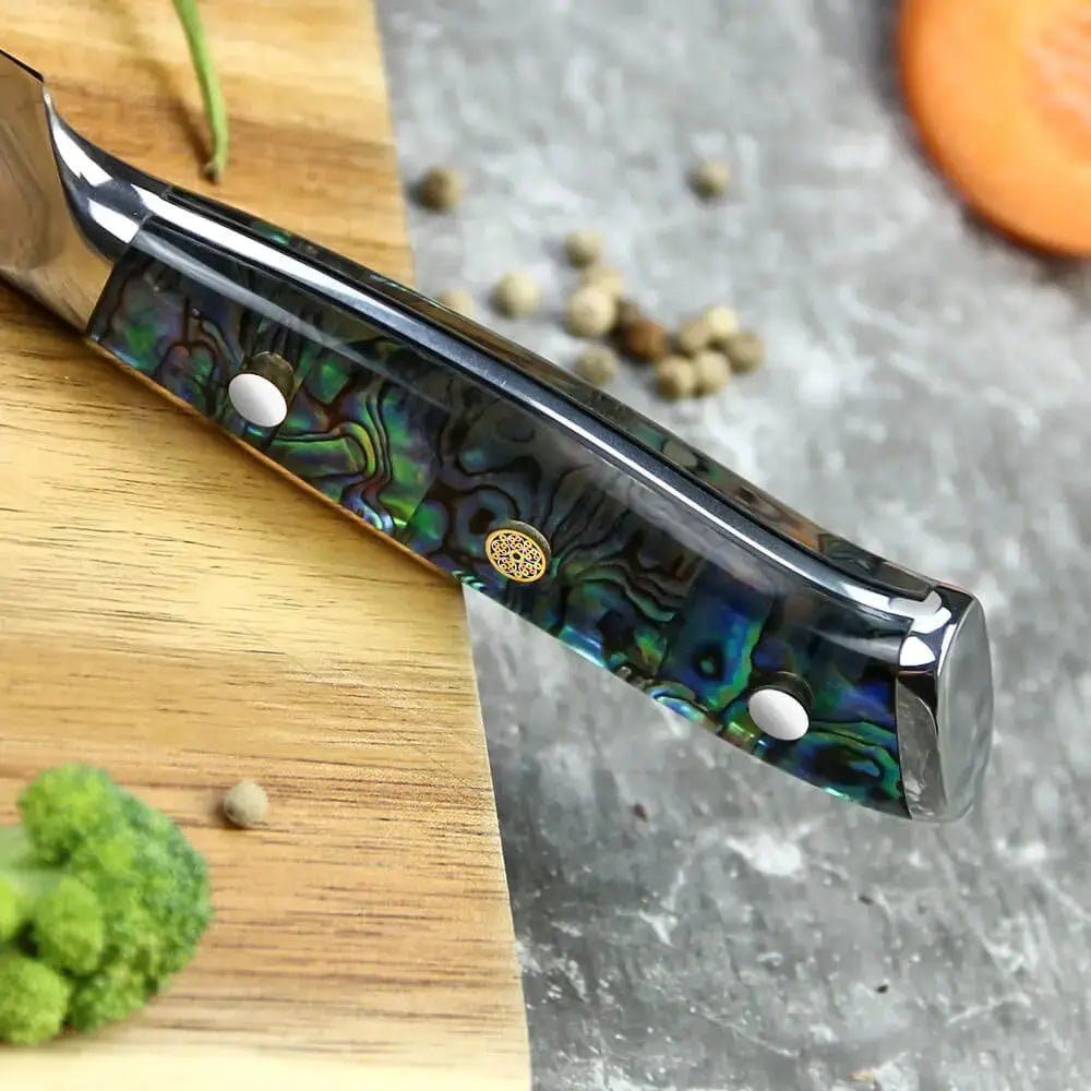 Damast Universalmesser Abalone Damastshop.de - Damastshop