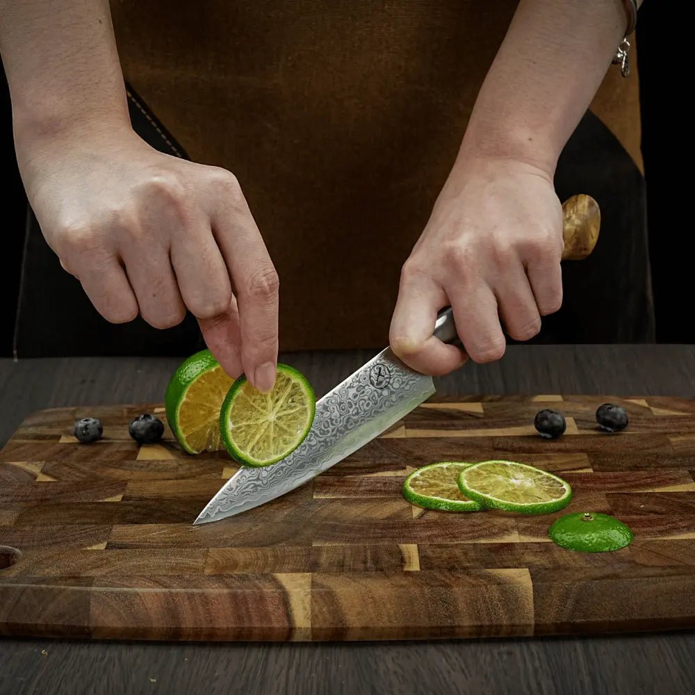 Damast Universalmesser Bergahorn Damastshop.de - Damastshop