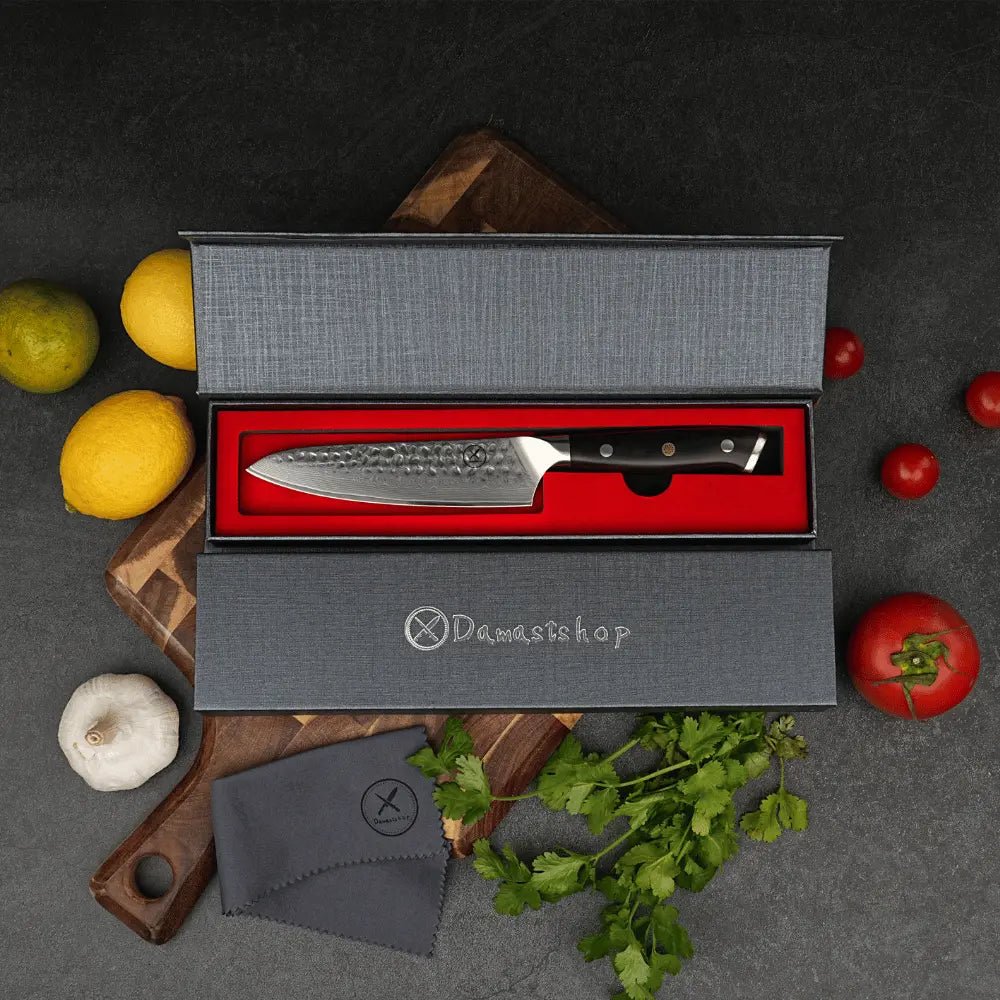 Damast Universalmesser Ebenholz Damastshop.de - Damastshop
