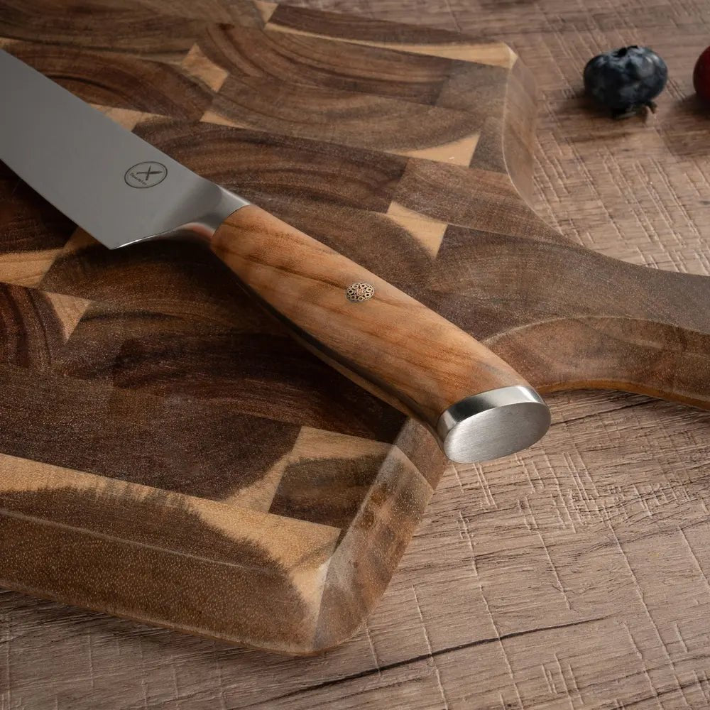 Damast Universalmesser Olive Damastshop.de - Damastshop