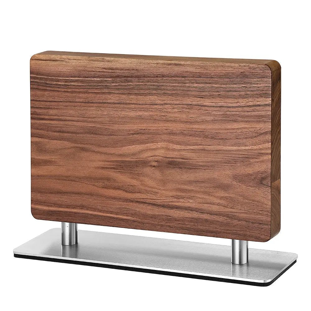 Magnet Messerblock doppelseitig Akazie oder Walnuss Damastshop.de - Damastshop