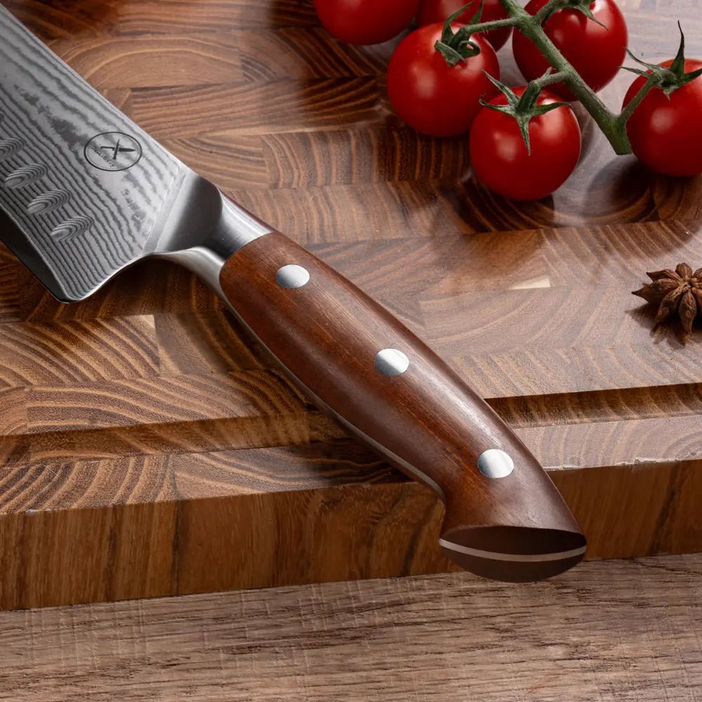 Premium Damast 3er Set Red Wood Damastshop.de - Damastshop