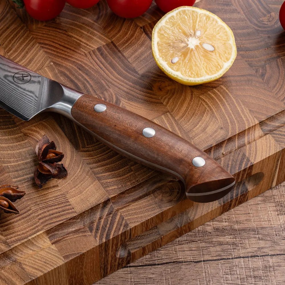 Premium Damast 5er Set Red Wood Damastshop.de - Damastshop