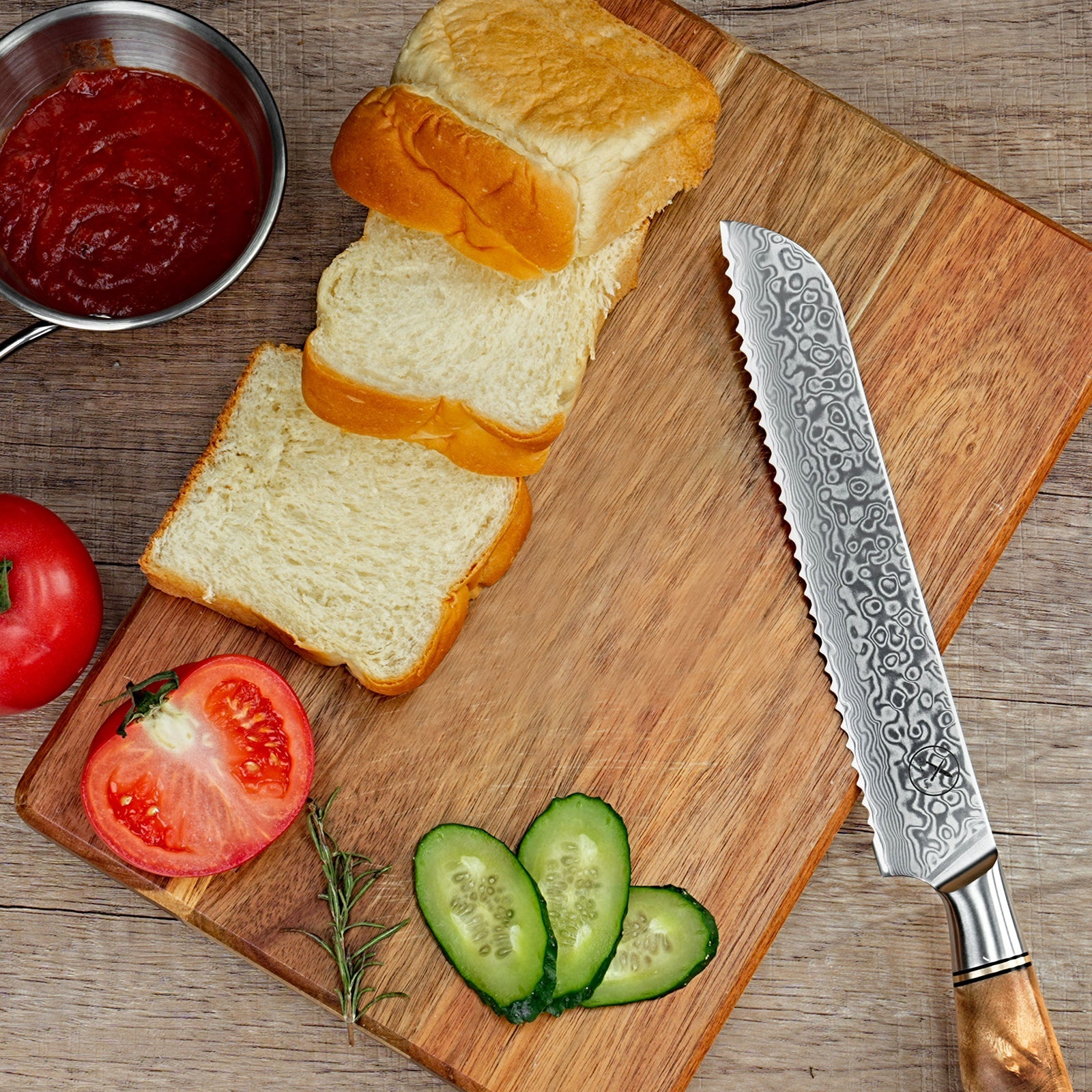 Brotmesser - Damastshop.de