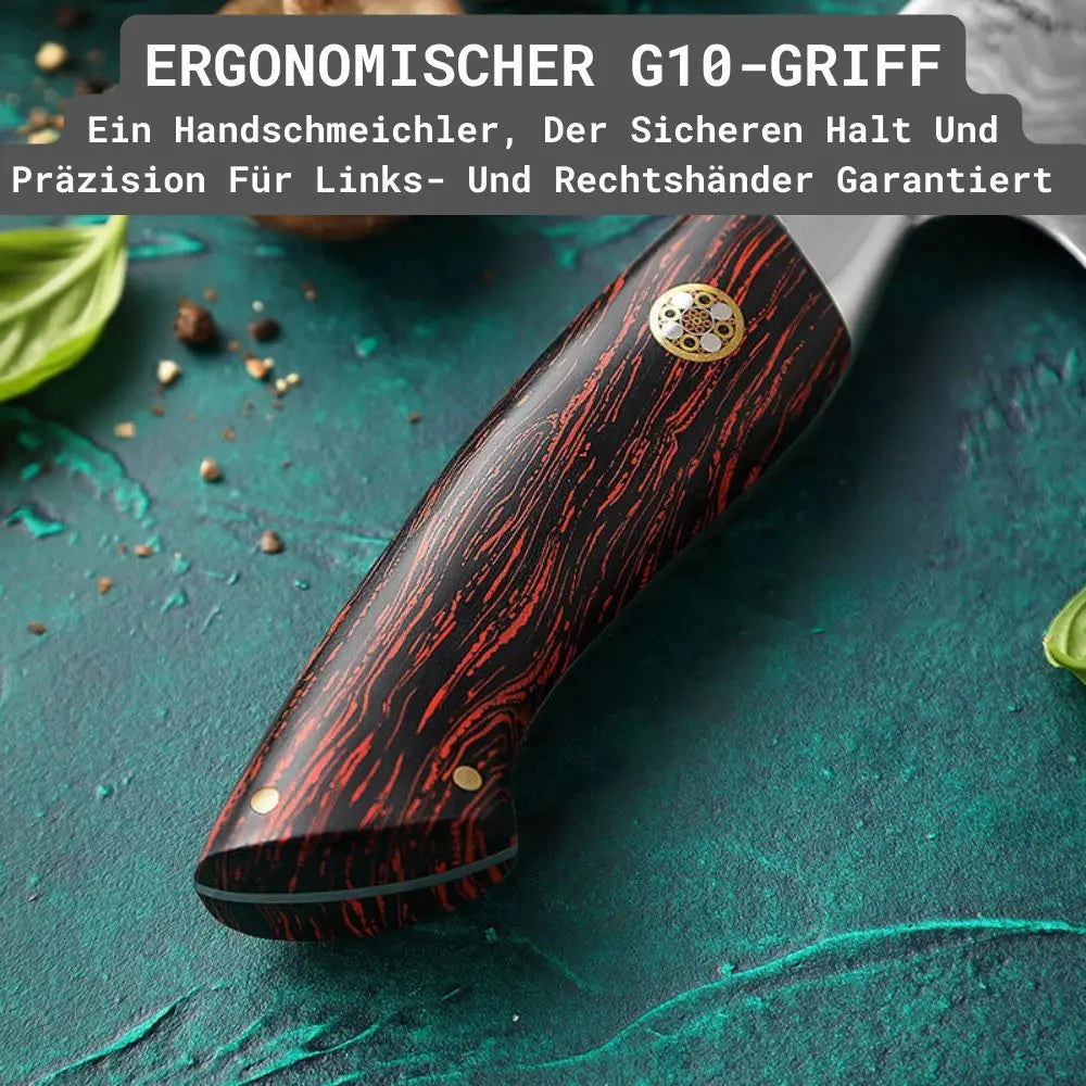 Damast 5er Set Tigerwood Damastshop.de - Damastshop