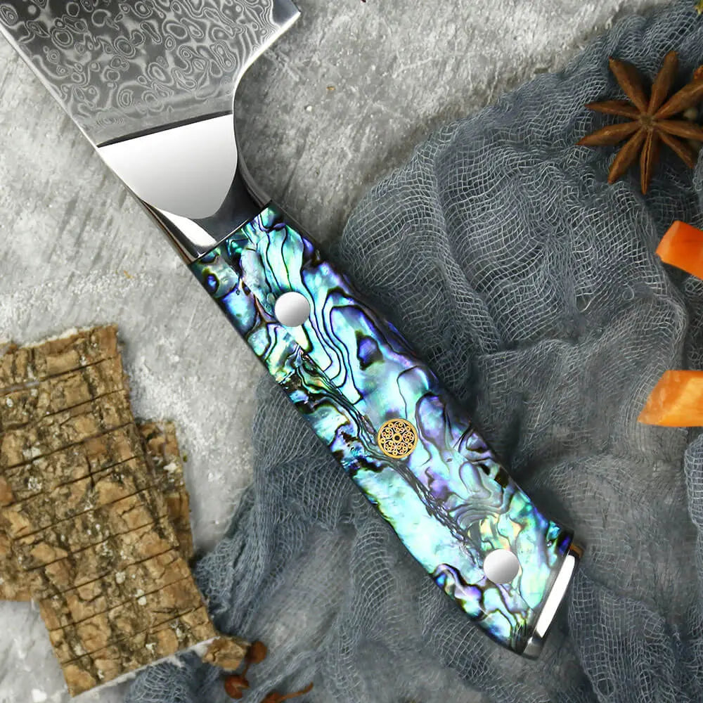 Damast Brotmesser 5er Set Abalone Damastshop.de - Damastshop