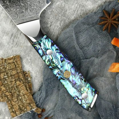 Damast Brotmesser 5er Set Abalone Damastshop.de - Damastshop