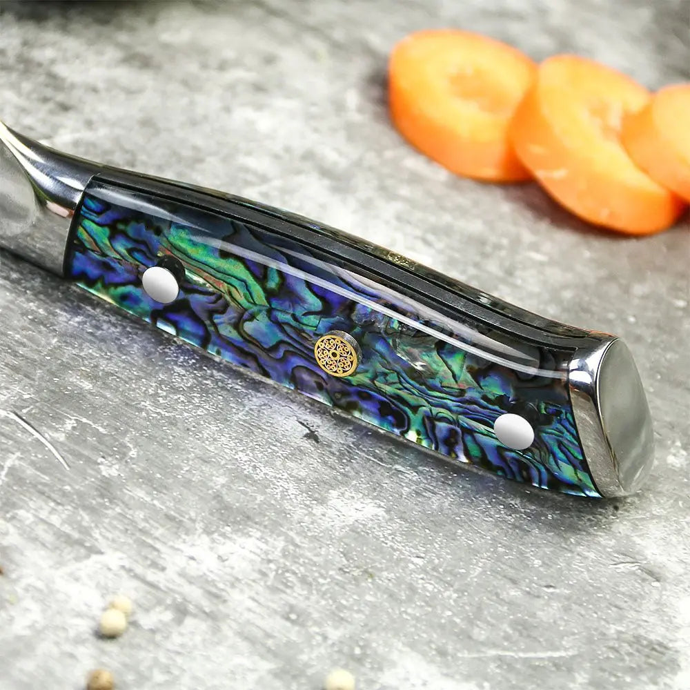 Damast Kiritsuke Abalone Damastshop.de - Damastshop