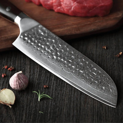 Damast Santoku Ebenholz Damastshop.de - Damastshop