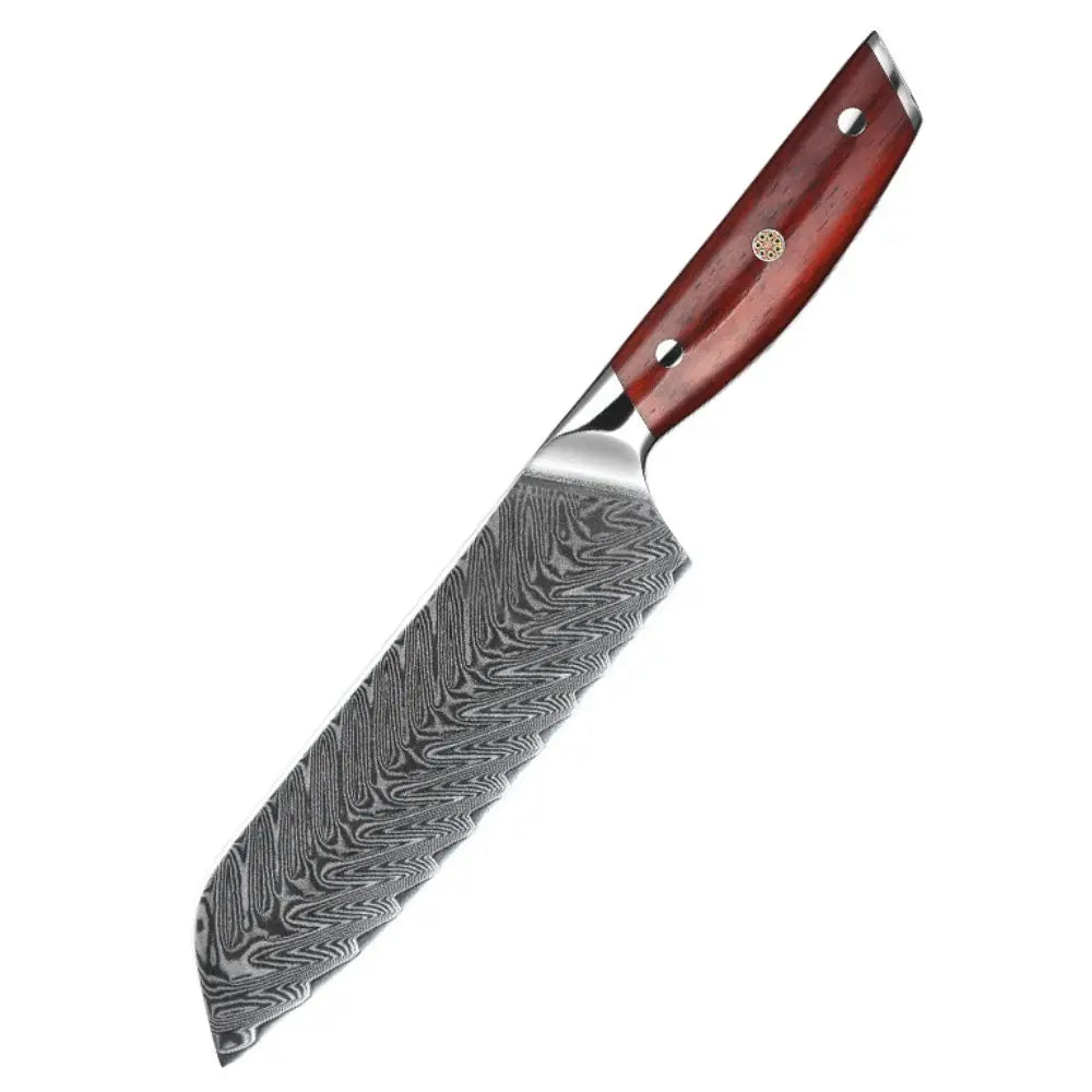 Damast Santoku Palisander Damastshop.de - Damastshop