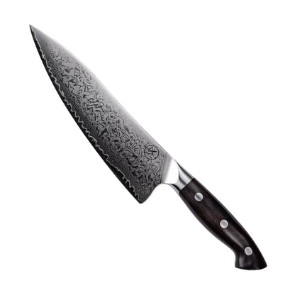 Premium Damast Chefmesser Ebenholz Damastshop.de - Damastshop