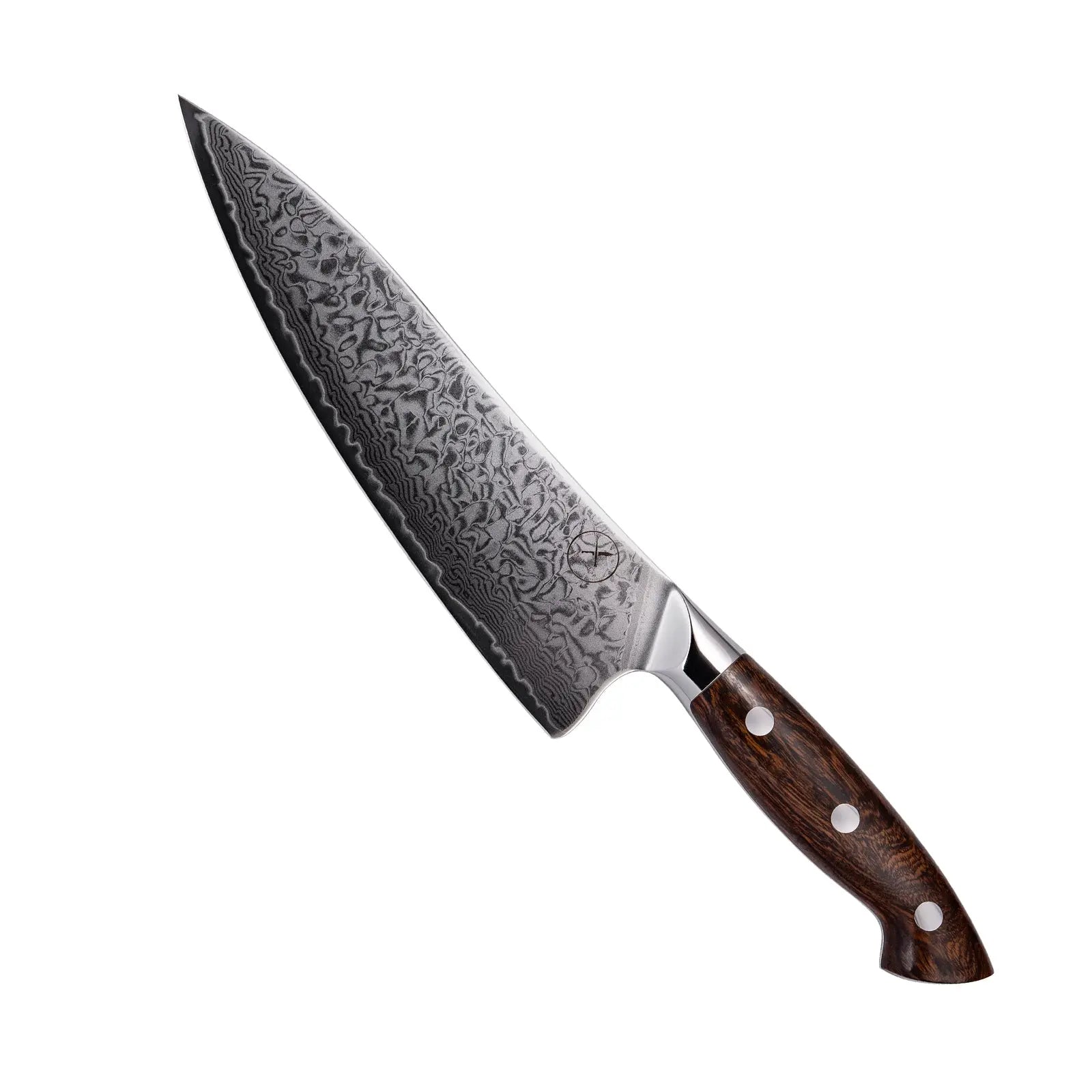 Premium Damast Chefmesser Eisenholz Damastshop.de - Damastshop