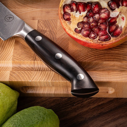 Premium Damast Universalmesser Ebenholz Damastshop.de - Damastshop