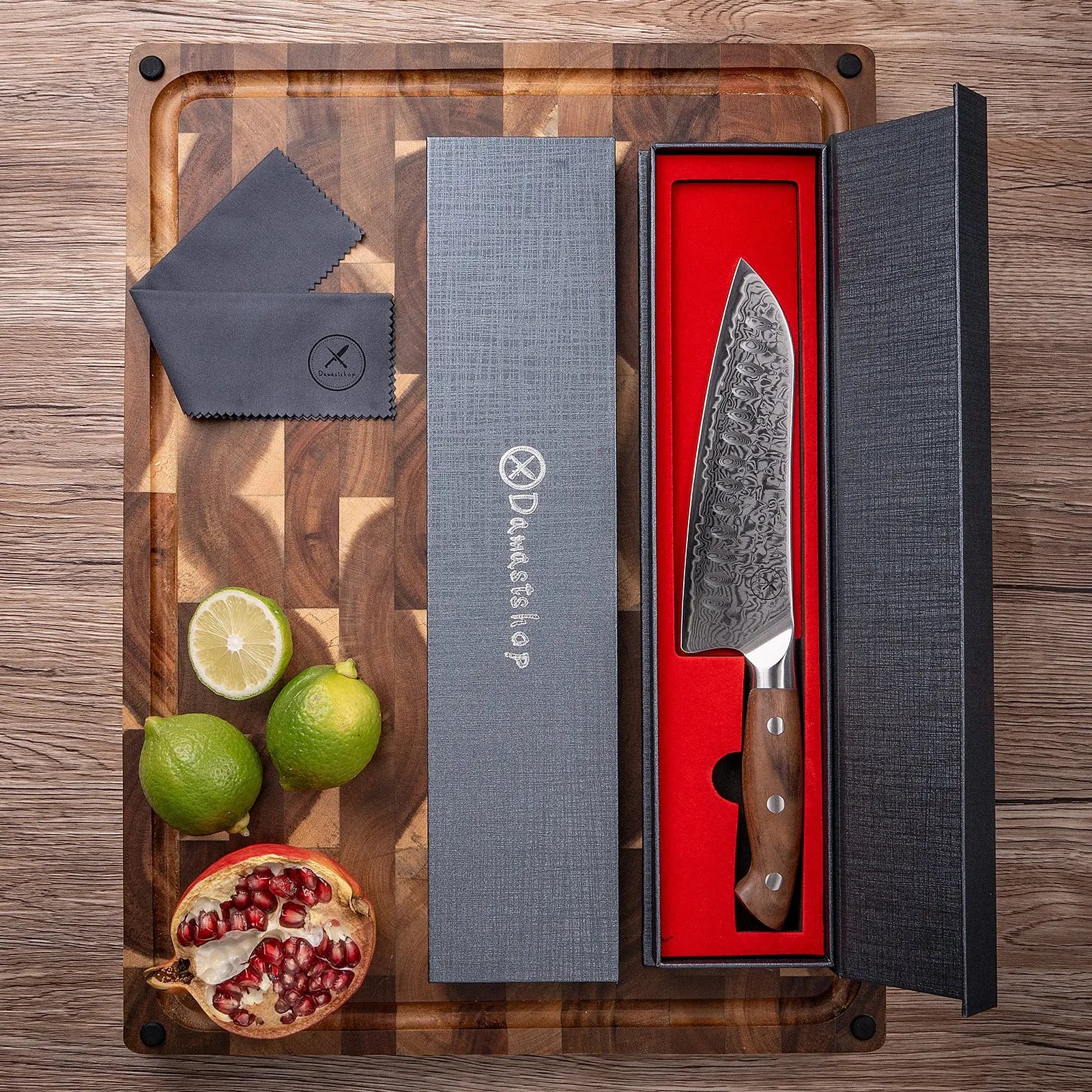 X2W-RS Santoku Damastshop.de - Damastshop