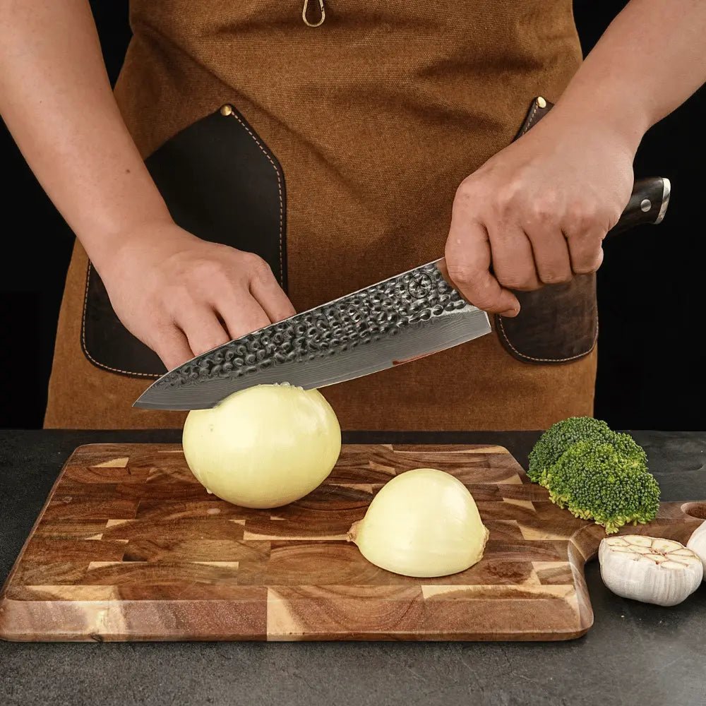 Damast Chefmesser Ebenholz Damastshop.de - Damastshop