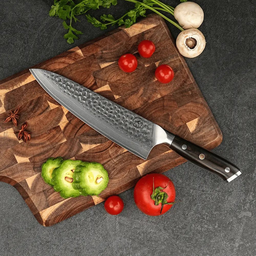 Damast Chefmesser Ebenholz Damastshop.de - Damastshop