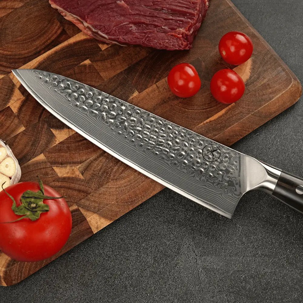 Damast Chefmesser Ebenholz Damastshop.de - Damastshop