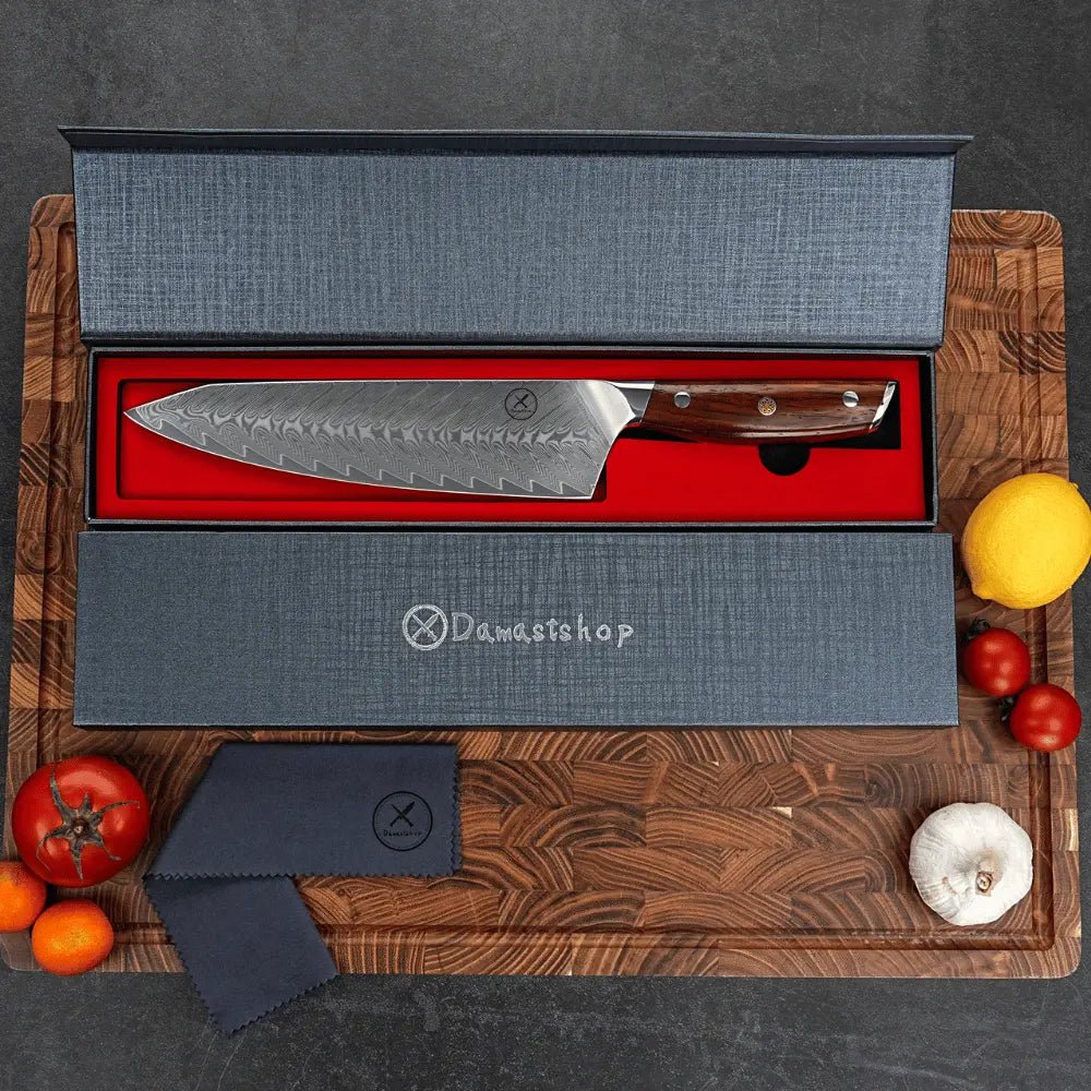 Damast Chefmesser Palisander Damastshop.de - Damastshop