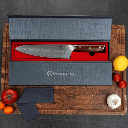Damast Chefmesser Palisander Damastshop.de - Damastshop