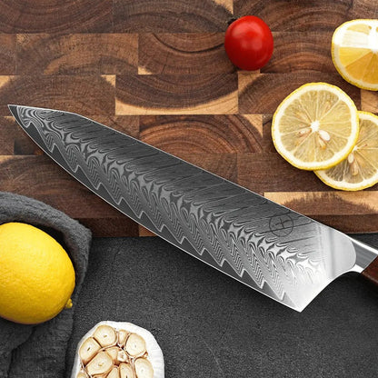 Damast Chefmesser Palisander Damastshop.de - Damastshop