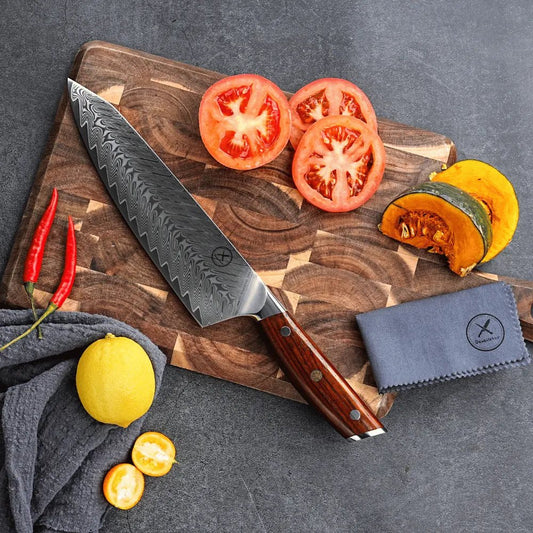 Damast Chefmesser Palisander Damastshop.de - Damastshop