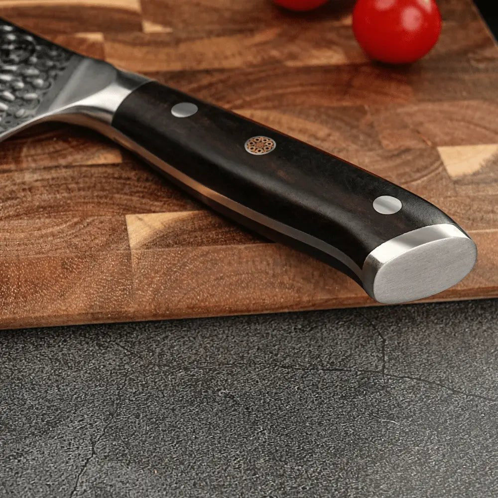 Damast Hackmesser Ebenholz Damastshop.de - Damastshop