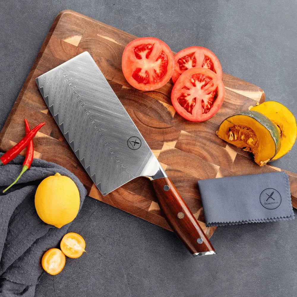 Damast Hackmesser Palisander Damastshop.de - Damastshop