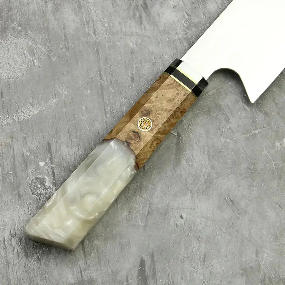 Damast Kiritsuke Epoxy Farbauswahl