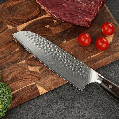 Damast Santoku Ebenholz Damastshop.de - Damastshop