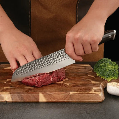 Damast Santoku Ebenholz Damastshop.de - Damastshop