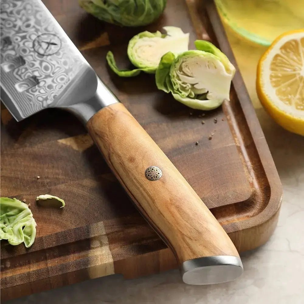 Damast Santoku Olive Damastshop.de - Damastshop