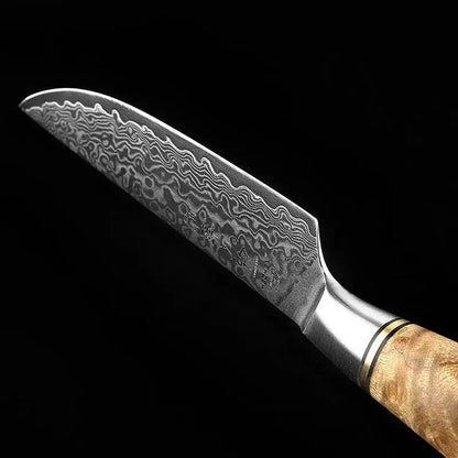 🔪 Vatertagsangebot 🎁  Damast Steakmesser Olive oder Bergahorn Damastshop.de - Damastshop