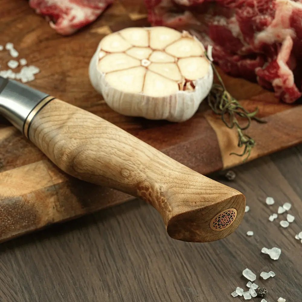 Damast Steakmesser Bergahorn Damastshop.de - Damastshop