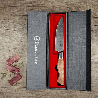 Damast Steakmesser Bergahorn Damastshop.de - Damastshop