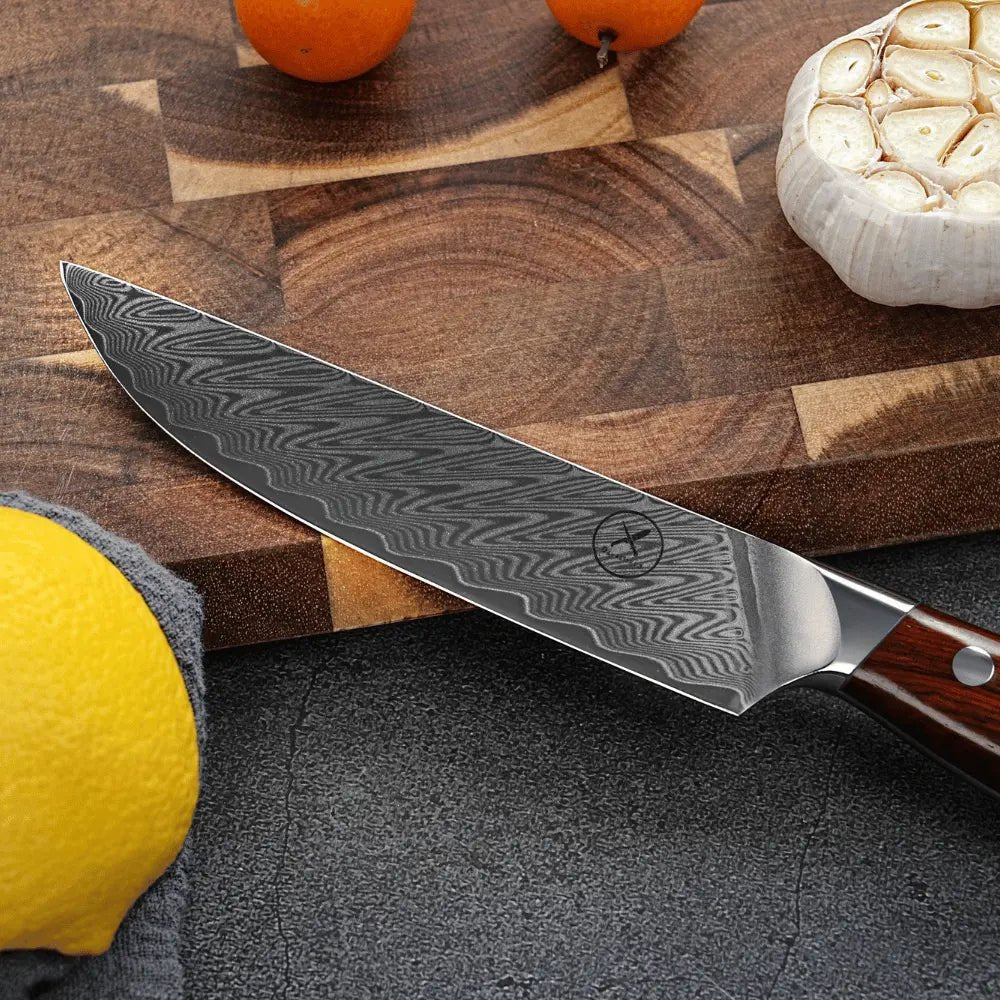 Damast Steakmesser Palisander Damastshop.de - Damastshop