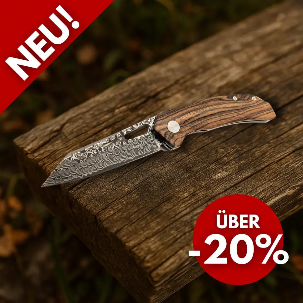 Damast Taschenmesser Cocobolo Damastshop.de - Damastshop