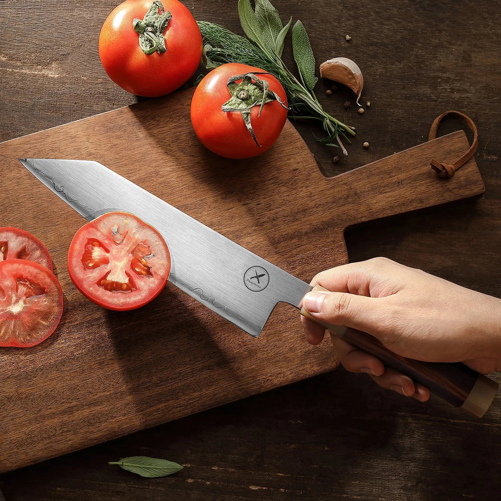 Japan ZDP-189 Bunka – Oktagonaler Griff aus Eisenholz & weißem Horn Damastshop.de - Damastshop