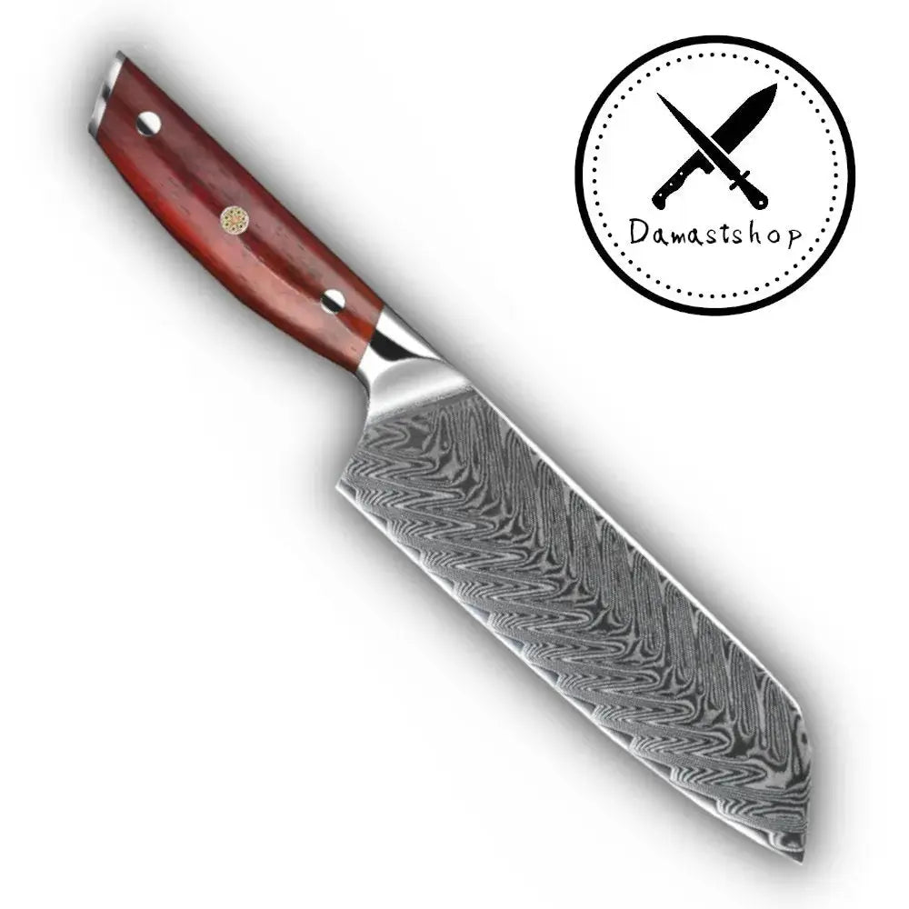 Personalisierbares Damast Santoku Damastshop.de - Damastshop