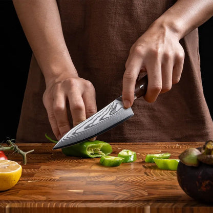 Premium Damast 3er Set Red Wood Damastshop.de - Damastshop