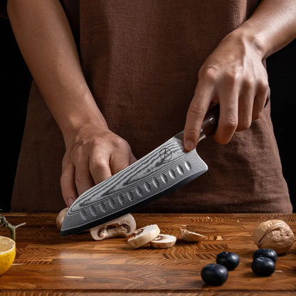 Premium Damast 3er Set Red Wood Damastshop.de - Damastshop