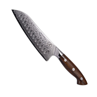 Premium Damast Santoku Eisenholz Damastshop.de - Damastshop