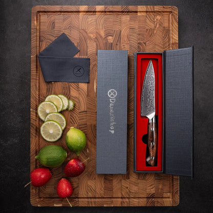 Premium Damast Universalmesser Eisenholz Damastshop.de - Damastshop