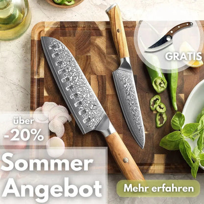 Sommer-Bundle 🌞 GRATIS Outdoor Universalmesser Damastshop.de - Damastshop