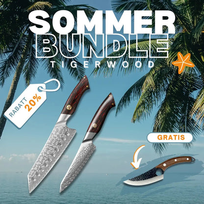 Sommer-Bundle 🌞 GRATIS Outdoor Universalmesser Damastshop.de - Damastshop