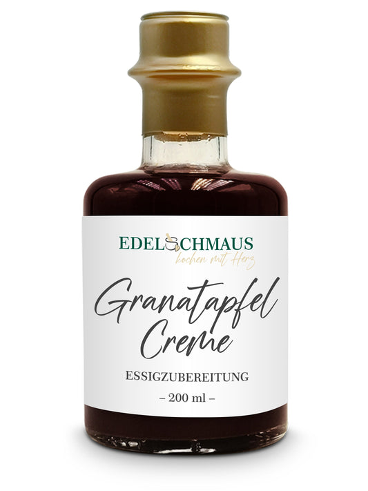 Granatapfel Creme Essigzubereitung – Süße Verführung mit Fruchtnote